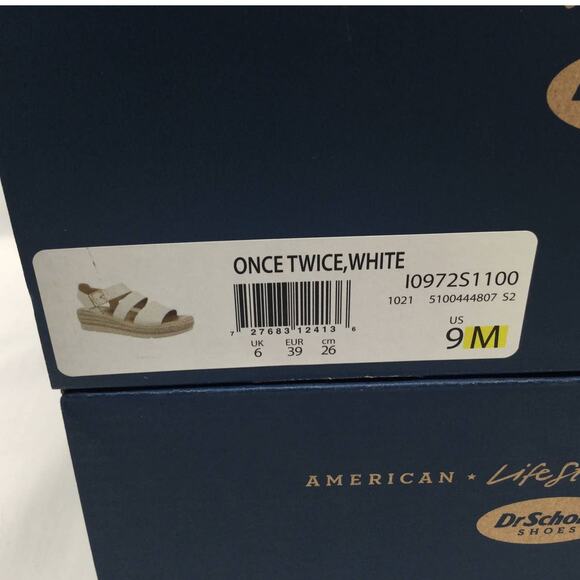 Dr. Scholl's Once Twice Wedge Sandals Women's 9m NWT - Picture 5 of 5